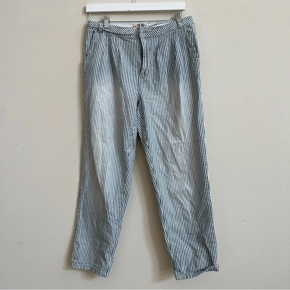 Free People Daydreamer Striped Pants - Picture 2 of 3